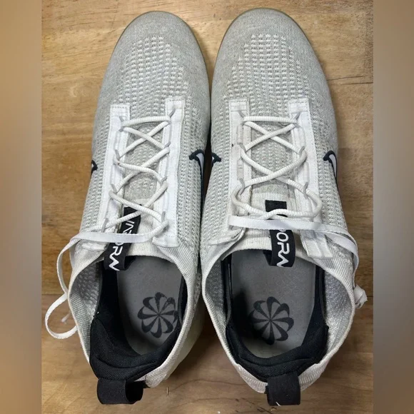 Nike Air VaporMax 2021 Flyknit Mens Size 13 Running Shoes Sneakers Gray - Picture 7 of 10